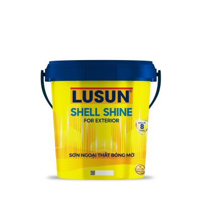 LUSUN SHELL SHINE FOR EXTERIOR - SƠN NGOẠI THẤT BÓNG MỜ CAO CẤP