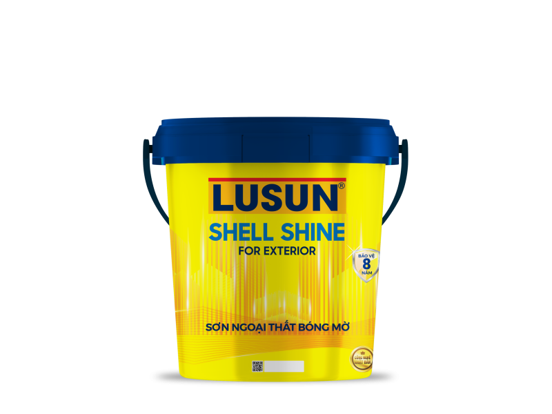 LUSUN SHELL SHINE FOR EXTERIOR - SƠN NGOẠI THẤT BÓNG MỜ CAO CẤP LUSUN SHELL SHINE FOR EXTERIOR - SƠN NGOẠI THẤT BÓNG MỜ CAO CẤP